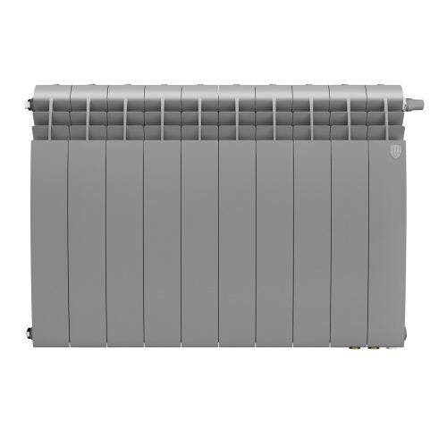 Радиатор биметаллический Royal Thermo BiLiner 500 Silver Satin VR80 - 10 секц. фото в интернет-магазине САНТЕХСИТИ