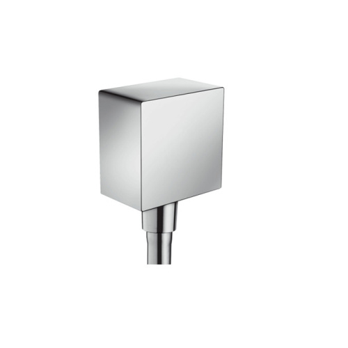 Hansgrohe Fixfit Square шланговое подсоединение, цвет: хром фото в интернет-магазине САНТЕХСИТИ