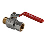 Кран шаровый VALTEC ГОСТ 1/2" вн.-нар. стальная рукоятка фото в интернет-магазине САНТЕХСИТИ