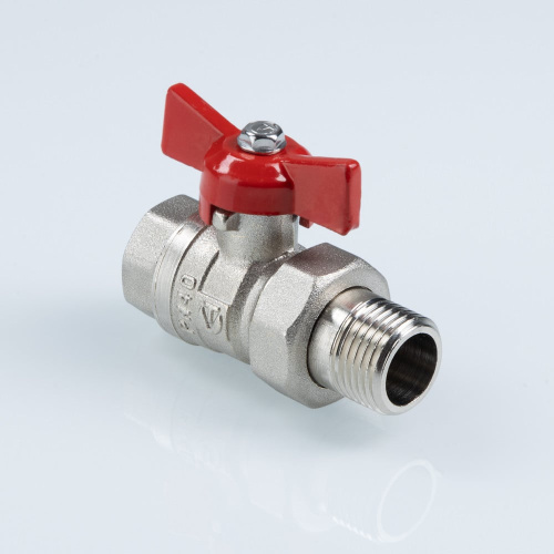 Кран с полусгоном VALTEC СТАНДАРТ ГОСТ прямой 1/2" фото в интернет-магазине САНТЕХСИТИ