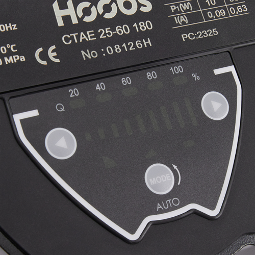 Насос циркуляционный Hoobs CTAE 32-60 180мм 90Вт 1x230В 50Гц (с гайками, чугун) фото в интернет-магазине САНТЕХСИТИ