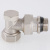 Радиаторный кран VALTEC 1/2" нижний угловой с упл фото в интернет-магазине САНТЕХСИТИ