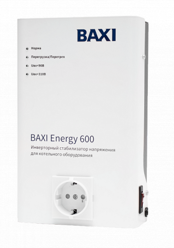 Инверторный Стабилизатор для котельного оборудования BAXI Energy 600 фото в интернет-магазине САНТЕХСИТИ