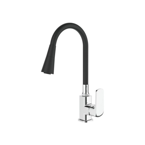 Смеситель для кухни с гибким изливом Ledeme H44 L4144-2 фото в интернет-магазине САНТЕХСИТИ