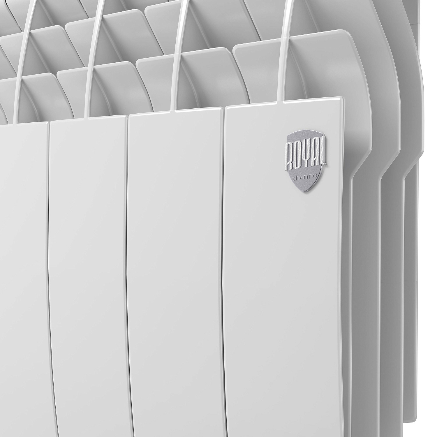 Радиатор биметаллический Royal Thermo BiLiner 350 /Bianco Traffico VR - 4 секц. фото в интернет-магазине САНТЕХСИТИ