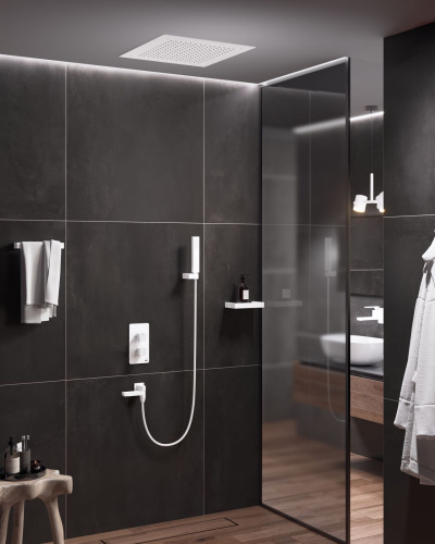 Душевая система встроенная с термостатом Timo Petruma SX-5019/16SM белый матовый фото в интернет-магазине САНТЕХСИТИ