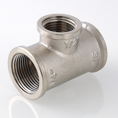 Резьбовой фитинг VALTEC Тройник переходной 11/4"х1/2"х11/4" вн.-вн.-вн. фото в интернет-магазине САНТЕХСИТИ