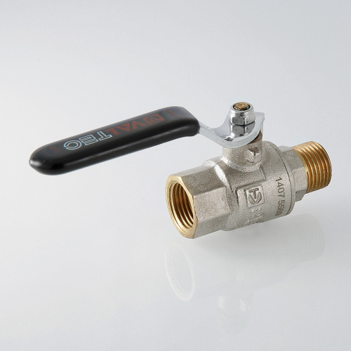 Кран шаровой VALTEC усиленный PERFECT 1/2" вн.-нар. стальная рукоятка фото в интернет-магазине САНТЕХСИТИ