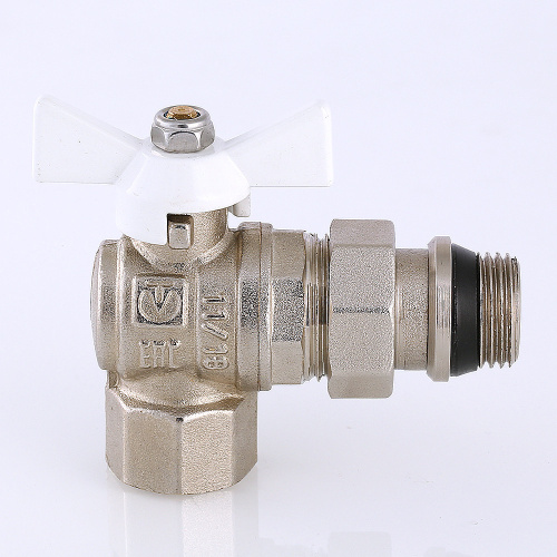 Кран с полусгоном VALTEC угловой 1/2" с дополнительным уплотнением фото в интернет-магазине САНТЕХСИТИ