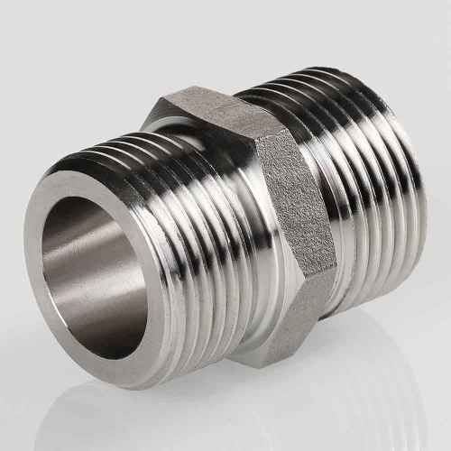 Фитинг нержавеющая сталь VALTEC Ниппель 3/4"х3/4" фото в интернет-магазине САНТЕХСИТИ