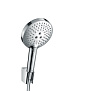 Hansgrohe Raindance Select S 120 Ручной душ, с настенным держателем, цвет: хром фото в интернет-магазине САНТЕХСИТИ