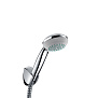 Hansgrohe Crometta 85 Vario Ручной душ, 8,5см, с держателем, цвет: хром фото в интернет-магазине САНТЕХСИТИ