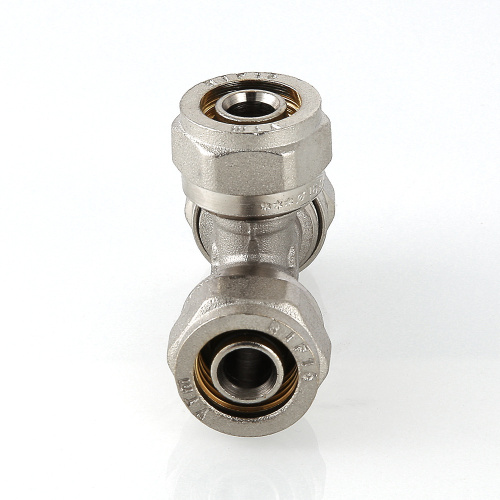 Обжимной фитинг VALTEC Тройник 20х20х20 фото в интернет-магазине САНТЕХСИТИ