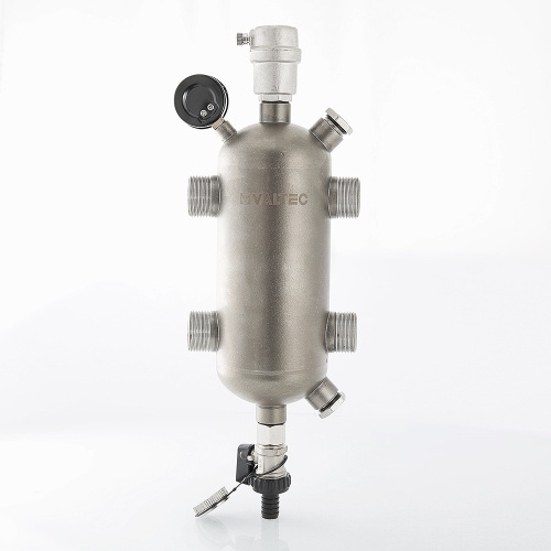 Гидроразделитель VALTEC из нержавеющей стали 1" фото в интернет-магазине САНТЕХСИТИ