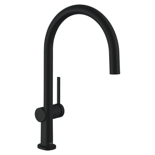 Hansgrohe Talis Смеситель для кухни,220, 1jet, цвет: матовый черный фото в интернет-магазине САНТЕХСИТИ