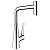 Hansgrohe Metris Select M71 Смеситель для кухни, на 1 отв, поворотный излив: 23.5см с вытяжным душем, 2jet, h: 33.3см, sBox, цвет: хром фото в интернет-магазине САНТЕХСИТИ