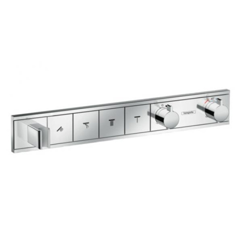 Hansgrohe RainSelect Смеситель для душа, термостатический, 4 источника, СМ, внешняя часть, цвет: хром фото в интернет-магазине САНТЕХСИТИ
