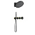 Душевая система встроенная с термостатом Timo Saona SX-2329/03SM черный фото в интернет-магазине САНТЕХСИТИ