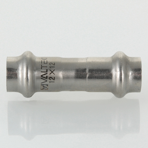 Фитинг нержавеющая сталь VALTEC Муфта 18х18 фото в интернет-магазине САНТЕХСИТИ