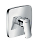 Hansgrohe Logis  Смеситель для душа, однорычажный highflow, СМ, внешняя часть, цвет: хром фото в интернет-магазине САНТЕХСИТИ