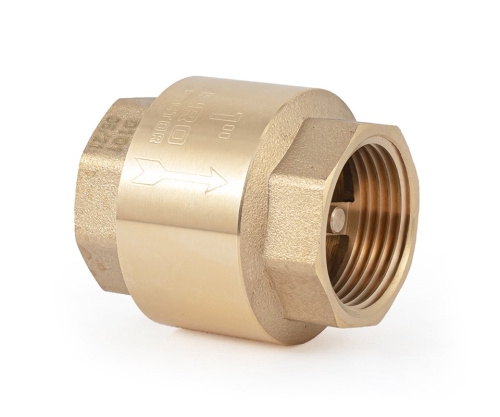 Обратный клапан PROFACTOR с латунным штоком 1" фото в интернет-магазине САНТЕХСИТИ