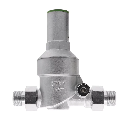 Редуктор давления VIEIR VP53 мембранный 1/2"(3/4") с выходом под манометр нар/нар р. фото в интернет-магазине САНТЕХСИТИ