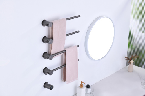 Полотенцесушитель электрический, встроенный Timo Saona 040/18SM черное золото фото в интернет-магазине САНТЕХСИТИ