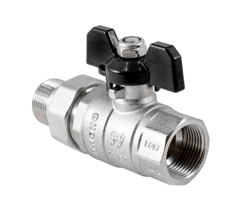 Кран с полусгоном PROFACTOR STRONG 3/4" прямой фото в интернет-магазине САНТЕХСИТИ
