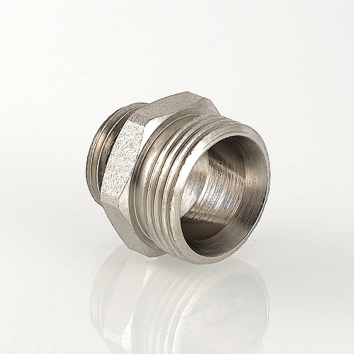 Резьбовой фитинг VALTEC Ниппель переходной 1/2"х3/4ЕК нар.-нар. фото в интернет-магазине САНТЕХСИТИ