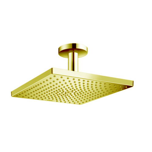 Hansgrohe Raindance Верхний душ, 300х300мм, 1 jet, потолочный держателем, цвет: золото фото в интернет-магазине САНТЕХСИТИ