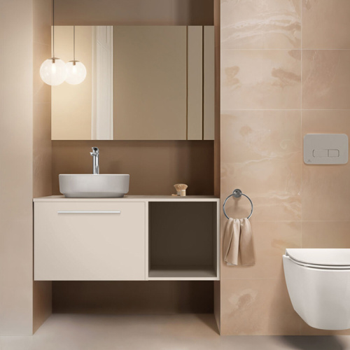 Ideal Standard i.life O Унитаз подвесной 535х350 мм безободковый+смыв:HydroTwist (торнадо), с крепежом, цвет: белый глянец фото в интернет-магазине САНТЕХСИТИ