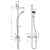 Hansgrohe Croma Select S Душевая система SemiPipe Multi: ручной душ, термостат для душа, штанга для душа, держатель для душа, цвет: белый/хром фото в интернет-магазине САНТЕХСИТИ Hansgrohe Croma Select S Душевая система SemiPipe Multi: ручной душ, термостат для душа, штанга для душа, держатель для душа, цвет: белый/хром фото в интернет-магазине САНТЕХСИТИ