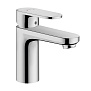 Hansgrohe Vernis Blend Смеситель для раковины, излив 100 мм, с донным клапаном, цвет: хром фото в интернет-магазине САНТЕХСИТИ