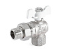 Кран с полусгоном PROFACTOR 1/2" угловой (80/10) фото в интернет-магазине САНТЕХСИТИ