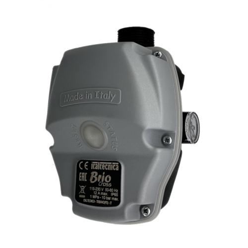 Блок автоматики ITALTECNICA BRIO CROSS max.12А 1/N/PE-230V 50-60Hz IP65 фото в интернет-магазине САНТЕХСИТИ
