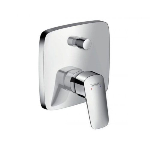 Hansgrohe Logis, Смеситель для ванны и душа, встраиваемый, внешняя часть, Цвет: хром фото в интернет-магазине САНТЕХСИТИ