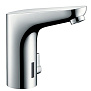 Hansgrohe Focus Смеситель для раковины, электронный, с регулировкой температуры, питание от батареек, цвет: хром фото в интернет-магазине САНТЕХСИТИ