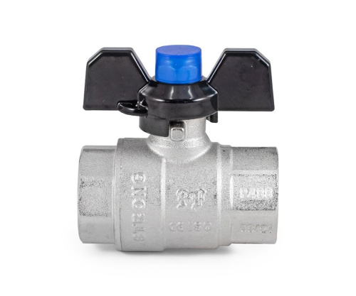 Кран шаровый PROFACTOR STRONG 3/4" вн.-вн бабочка фото в интернет-магазине САНТЕХСИТИ