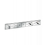 Hansgrohe RainSelect Смеситель для душа, термостатический, 5 источника, СМ, внешняя часть, цвет: хром фото в интернет-магазине САНТЕХСИТИ