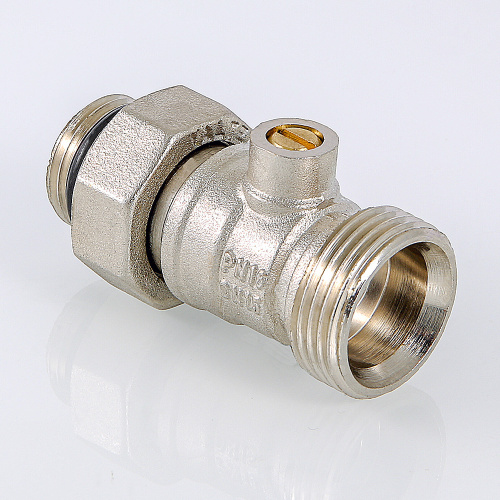 Кран VALTEC для нижнего подкл. рад. под евроконус 1/2"х3/4EK (25/150) фото в интернет-магазине САНТЕХСИТИ