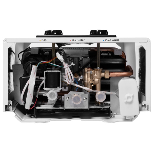 Водонагреватель проточный газовый Royal Thermo GWH 10 Inflame White фото в интернет-магазине САНТЕХСИТИ
