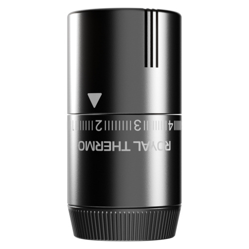 Термоголовка жидкостная Royal Thermo Design М30х1,5 (графит) фото в интернет-магазине САНТЕХСИТИ