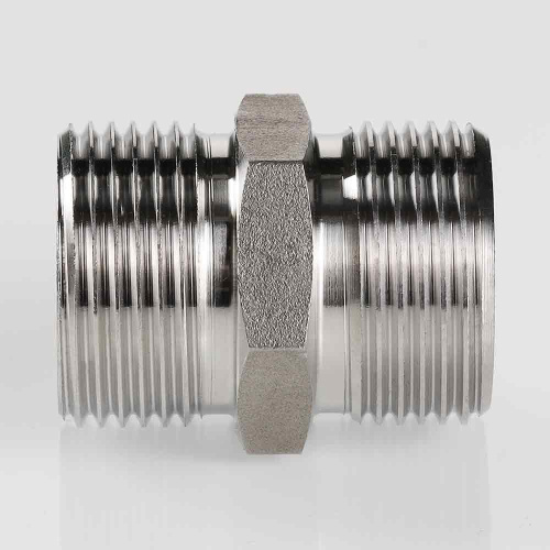 Фитинг нержавеющая сталь VALTEC Ниппель 3/4"х3/4" фото в интернет-магазине САНТЕХСИТИ