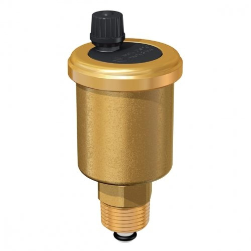 Воздухоотводчик автоматический FLAMCO Flovent прямой 1/2" с отсечным клапаном фото в интернет-магазине САНТЕХСИТИ