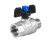 Кран шаровый PROFACTOR STRONG 3/4" вн.-нар. бабочка фото в интернет-магазине САНТЕХСИТИ