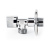 Кран шаровой PROFACTOR CHROME угловой для бытовой техники н/н 1/2" х 1/2" фото в интернет-магазине САНТЕХСИТИ