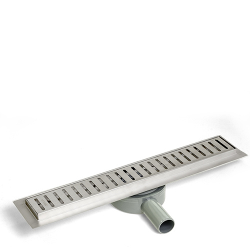 Трап для душа TIM с поворотным механизмом и решеткой (сух. затвор,горизонт. выпуск) 70*600 фото в интернет-магазине САНТЕХСИТИ