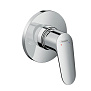 Hansgrohe Focus Смеситель для душа, встраиваемый, с маленькой розеткой, СМ, внешняя часть, цвет: хром фото в интернет-магазине САНТЕХСИТИ