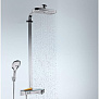 Hansgrohe Raindance Select E 300 Showerpipe Душевая система, с верхним душем 30х19см., ручным дешем, и термостатическим смесителем, цвет: хром фото в интернет-магазине САНТЕХСИТИ
