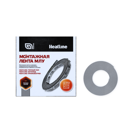 Монтажная лента в упаковке Heatline 10м HL-МЛУ-10,0 фото в интернет-магазине САНТЕХСИТИ